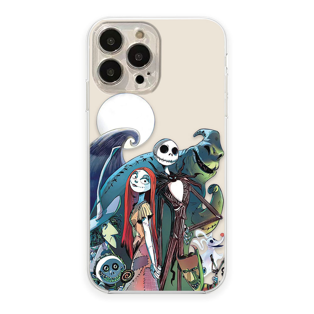 ฝันร้ายก่อนคริสต์มาสฝาครอบเคสโทรศัพท์ใสสําหรับVIVO Y100 Y76 Y75 Y73 Y51 Y50 Y36 Y35 Y28 Y27 Y22S Y33