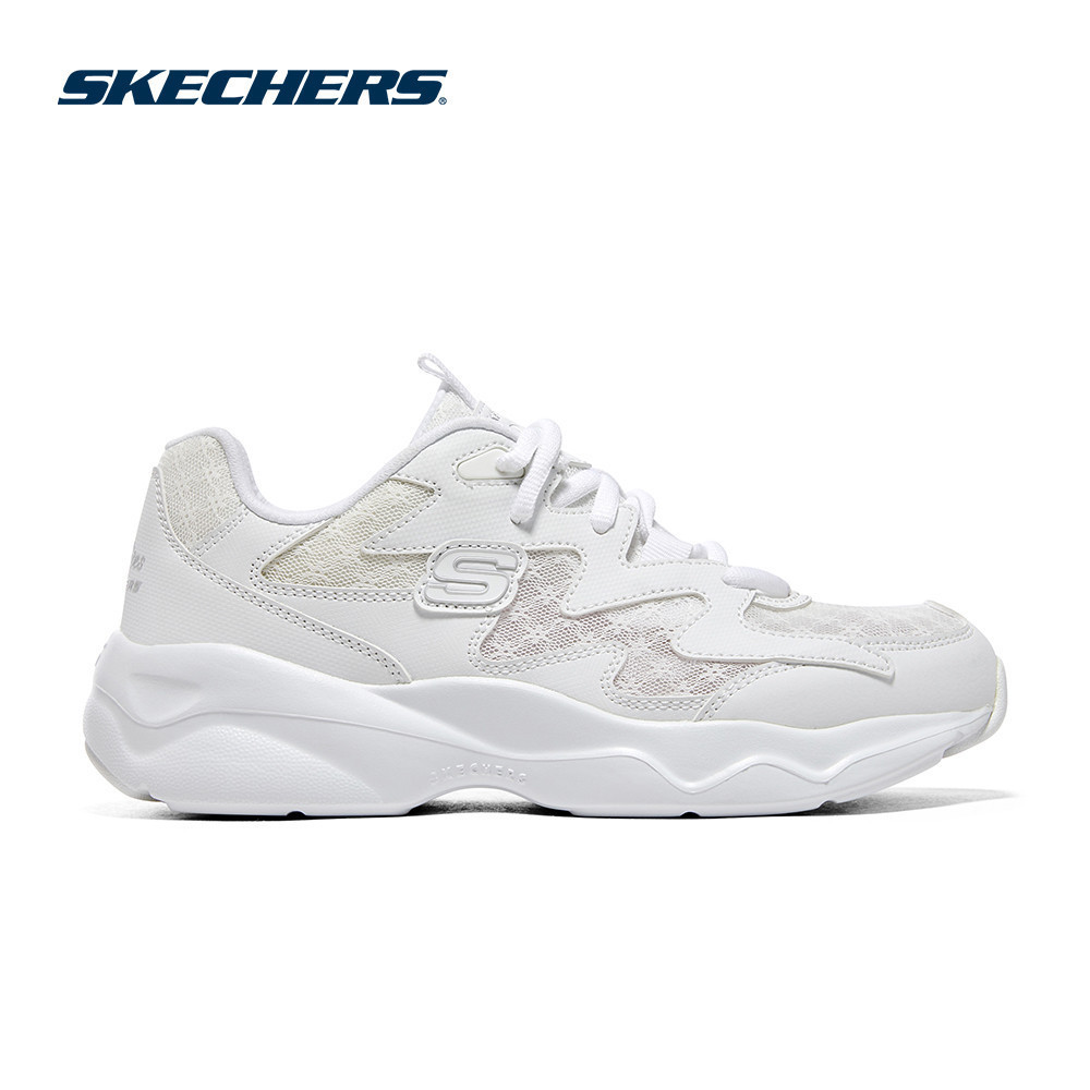 Skechers สเก็ตเชอร์ส รองเท้า ผู้หญิง Sport D'Lites Airy Shoes - 896208-WHT