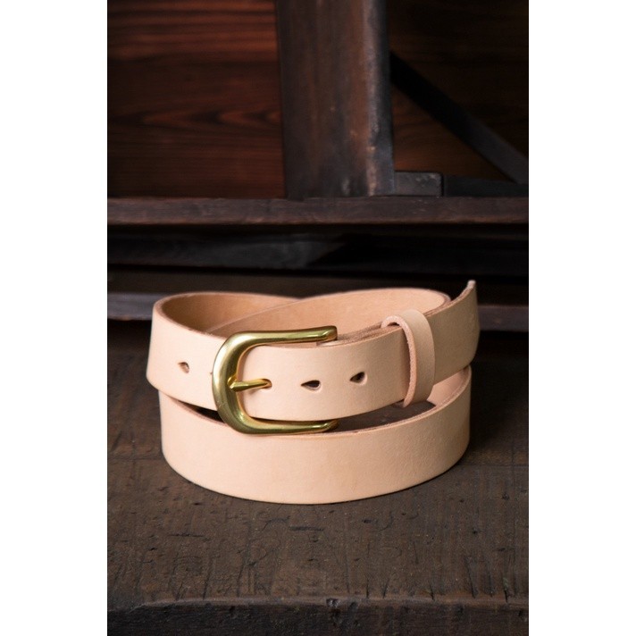 Simple&amp;Raw - AC201 Rouger Belt (TAN)