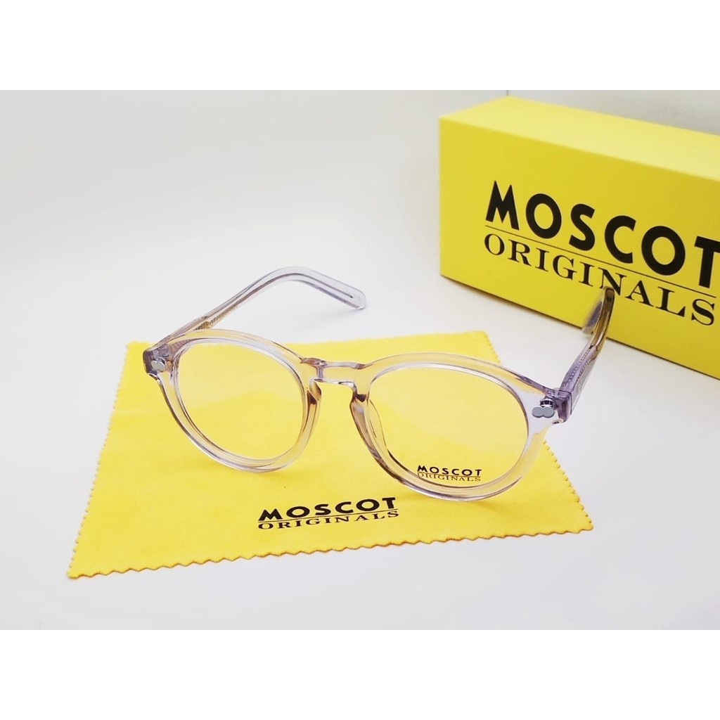 Moscot miltzen กรอบแว่นสายตา ขนาด 46-23-145 ใสมาก
