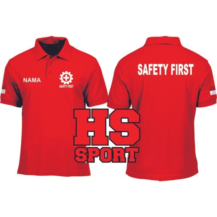 เสื้อโปโล SAFETY FIRST - POLO SAFETY FIRST