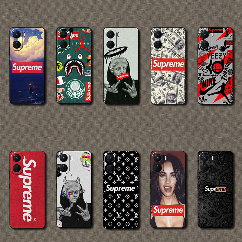 เคสโทรศัพท์สีดําแบบนุ่มสําหรับ VIVO Y16 Y02S Y35 Z7i 5G Supreme