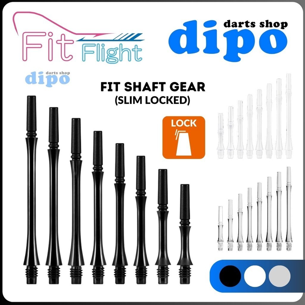 Fit Shaft Gear Slim Locked - COSMO FIT Darts Shaft