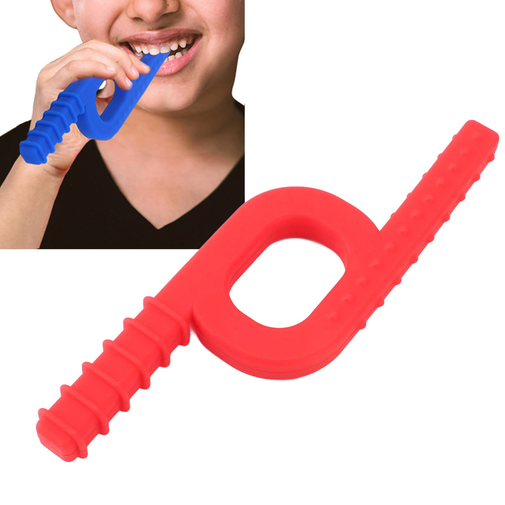เด็ก Chewing Tube Speech Therapy ฟันนวดเด็ก Talk เครื่องมือสําหรับออทิสติก Sensory พูดช่องปากกล้ามเนื้อ Rehabilitation การฝึกอบรม Chew ของเล่น