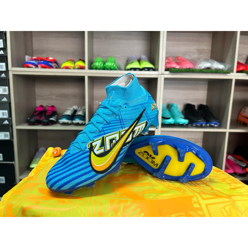 ♞,♘,♙รองเท้าฟุตบอล รุ่น Nike Zoom Superfly 9 Elite KM FG รหัส D09342 400 by แบงค์เด็กยะลา gp