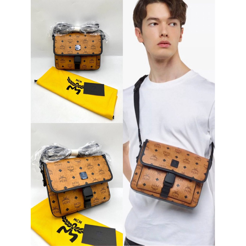New Mcm messager สีออริ ของแท้ %