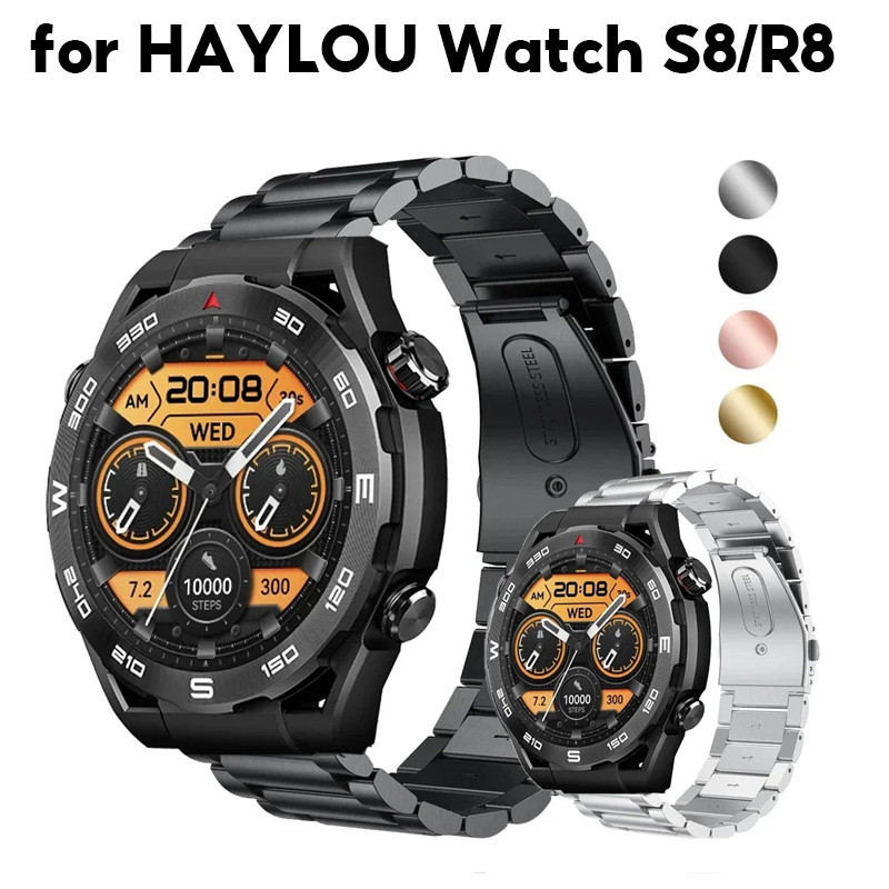 สายนาฬิกาข้อมือสเตนเลส 22 มม. สําหรับ HAYLOU Watch S8 Smartwatch HAYLOU Watch S8