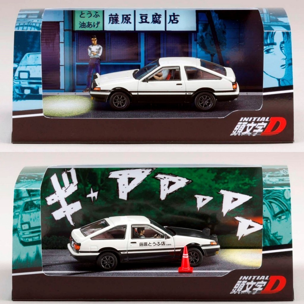Hobby Japan 1:64 AE86 Initial D รถเหล็กโมเดล