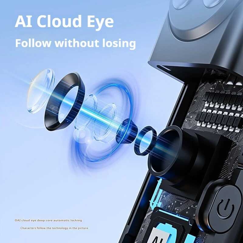 ❥ AI Facial Intelligent Recognition ยาวขยาย Bluetooth 360 ° การถ่ายภาพ 1.8M