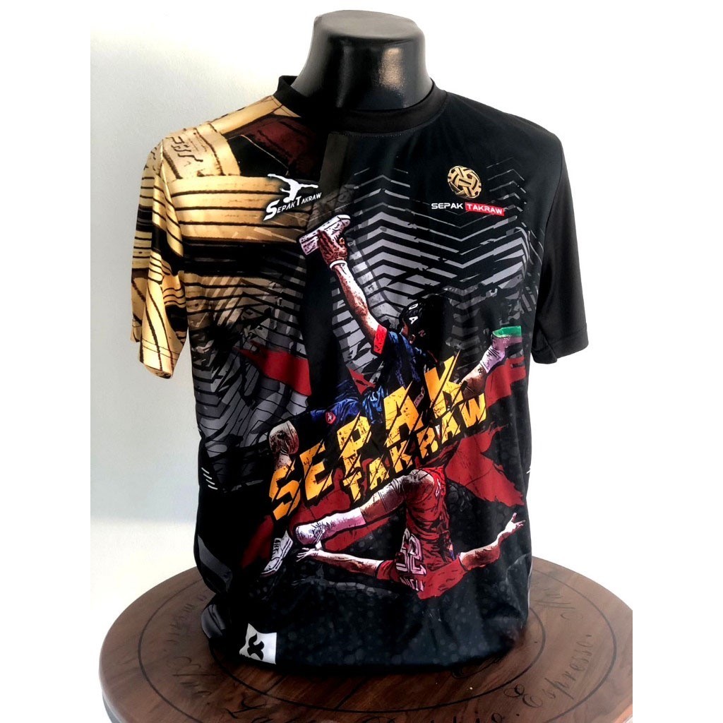 เสื้อพิมพ์ลายลายตะกร้อออกแบบเฉพาะตัวโดยBMJSPORT