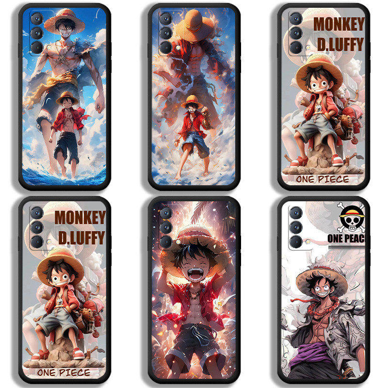 เคสrealme Gt Master Neo 2 2t Gt 2 Pro 5GซิลิคอนกันกระแทกLuffy One Pieceการ์ตูนตลกเคสโทรศัพท์ปกอ่อน