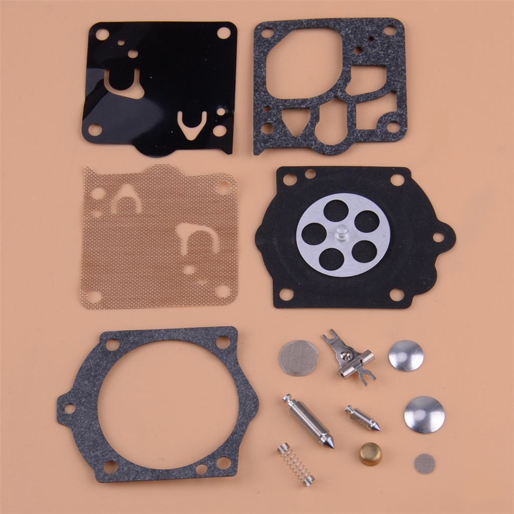 13 ชิ้น/แพ็คคาร์บูเรเตอร์ Carb ชุดซ่อม WJ-71 Fit สําหรับ Husqvarna 394 394EPA 394XP Chainsaw