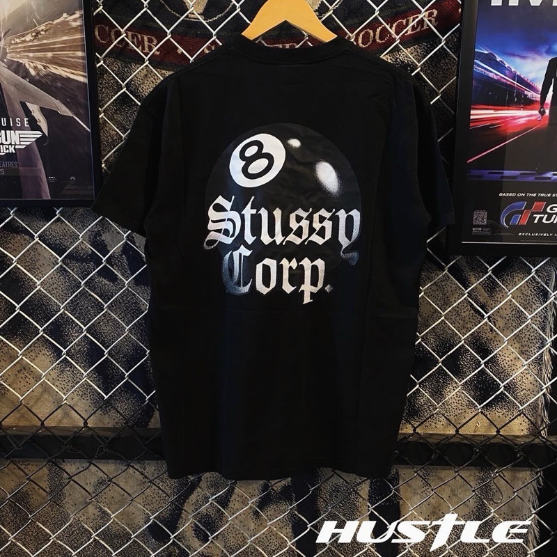 ♞[Hustle.store]เสื้อยืด Stussy 8 Ball Corp. Tee มือ1ของแท้พร้อมส่ง️️️️️️️️ gf