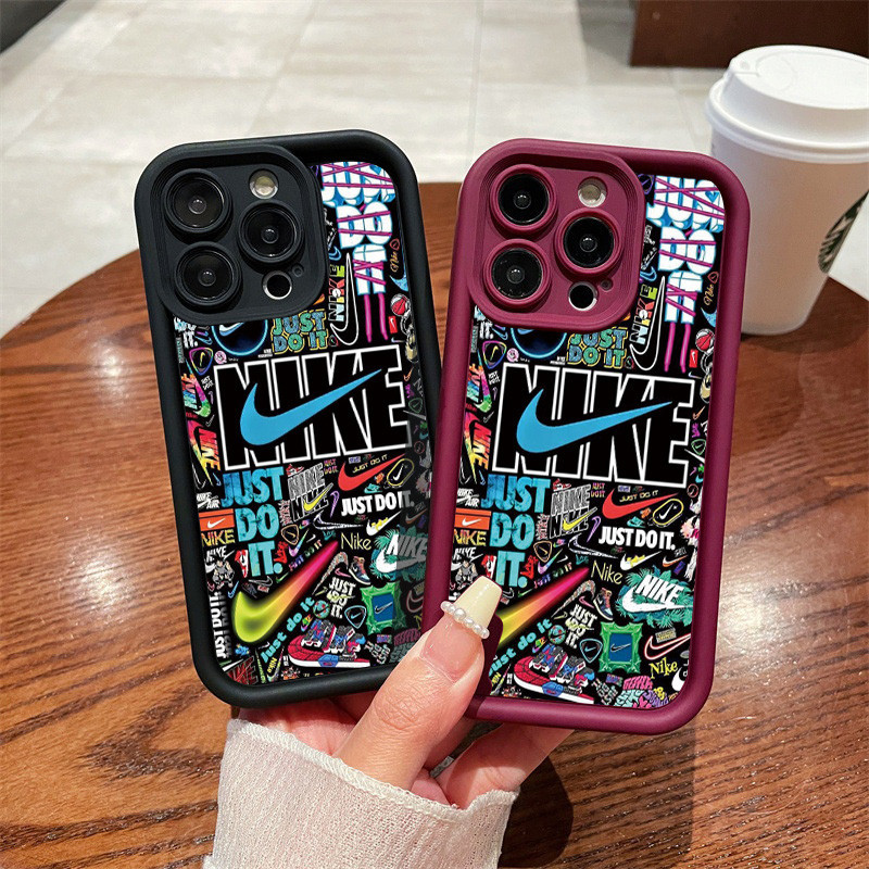 เคส OPPO R11 R11S R15 R15 Pro R15B R15M R17 โลโก้แบรนด์อินเทรนด์เคสโทรศัพท์ป้องกันเลนส์ soft tpu ฝาหลัง