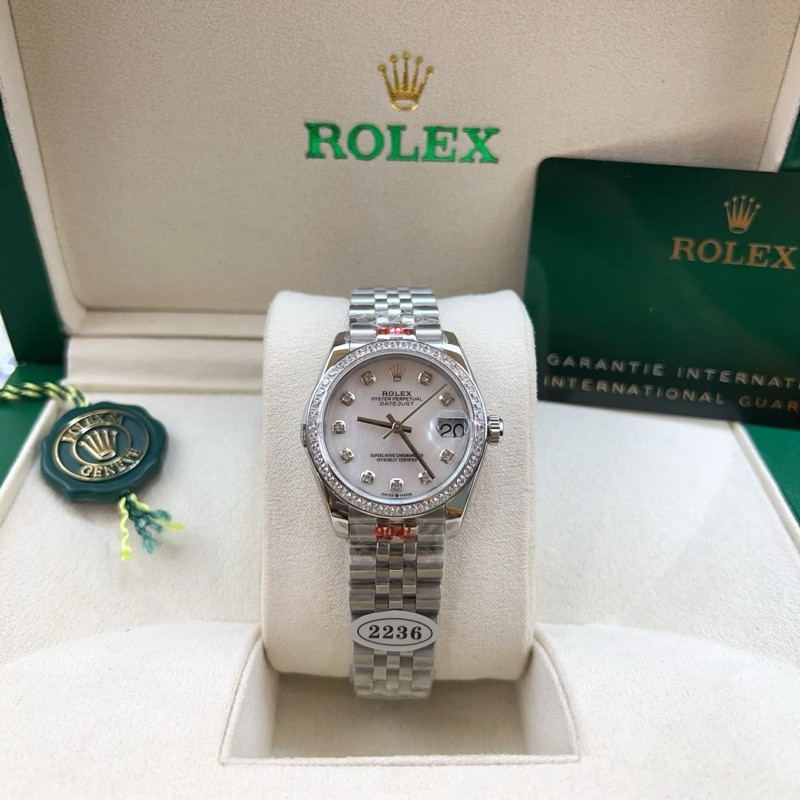 RO/CC นาฬิกาข้อมือผู้หญิง Datejust 31 mm ระบบออโต้ นาฬิกาแฟชั่น