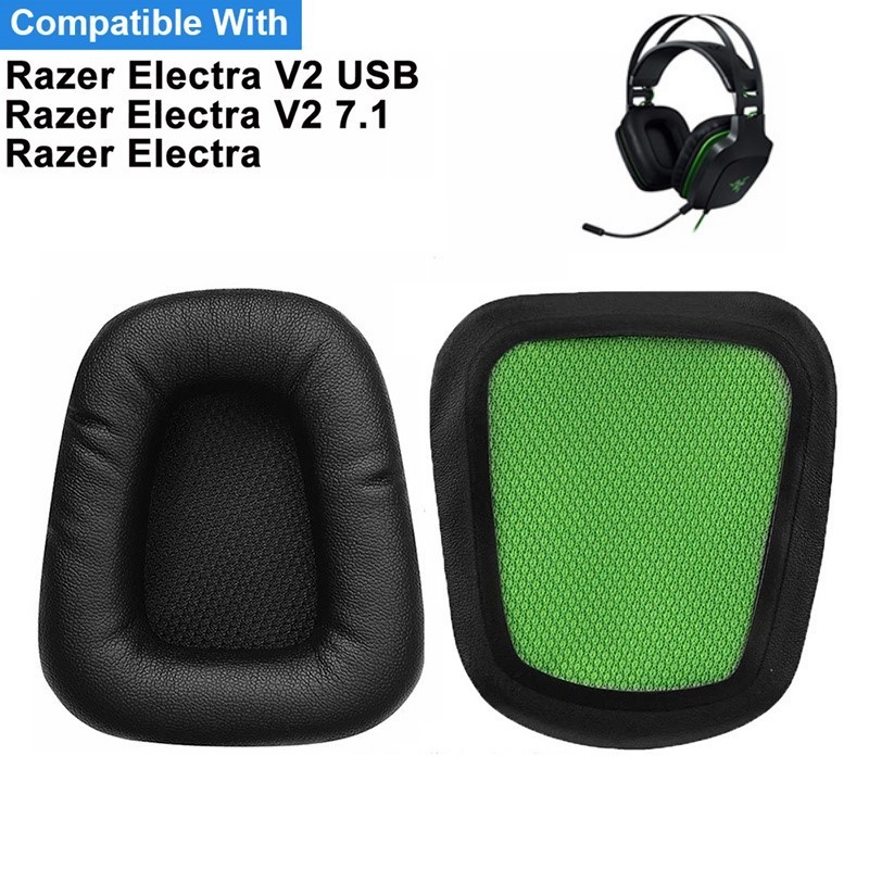 เปลี่ยนหูฟังแผ่นรองหูฟังเบาะสําหรับ Chimaera Electra V2 7.1 USB / V1 ชุดหูฟังโฟมนุ่ม EarPads