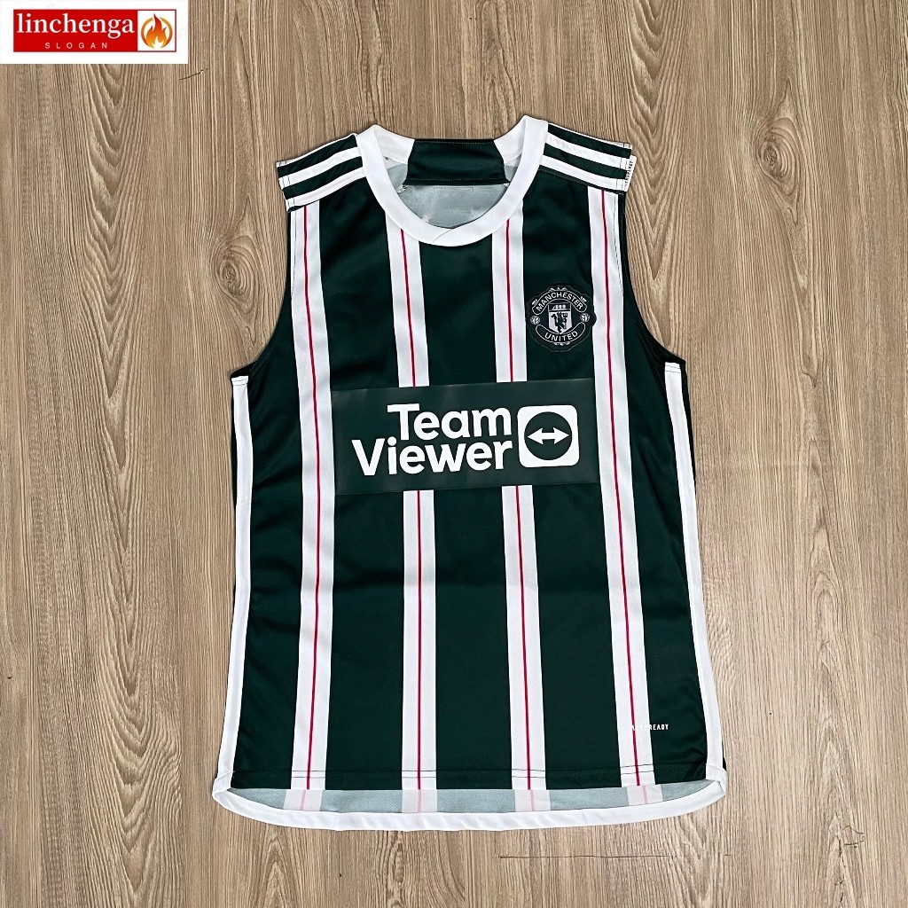 เสื้อบอล ManU แมนยู แขนกุด 2023/2024 ใหม่ล่าสุดเนื้อผ้าเกรดแฟนบอล AAA
