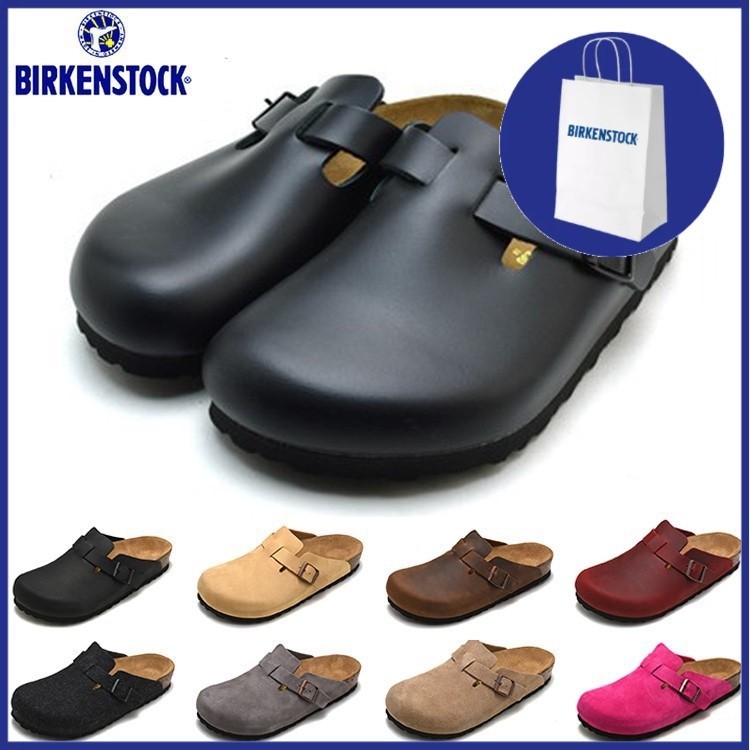 【ผลิตในเยอรมนี】birkenstock Boston รองเท้าแตะ สําหรับผู้ชาย และผู้หญิง