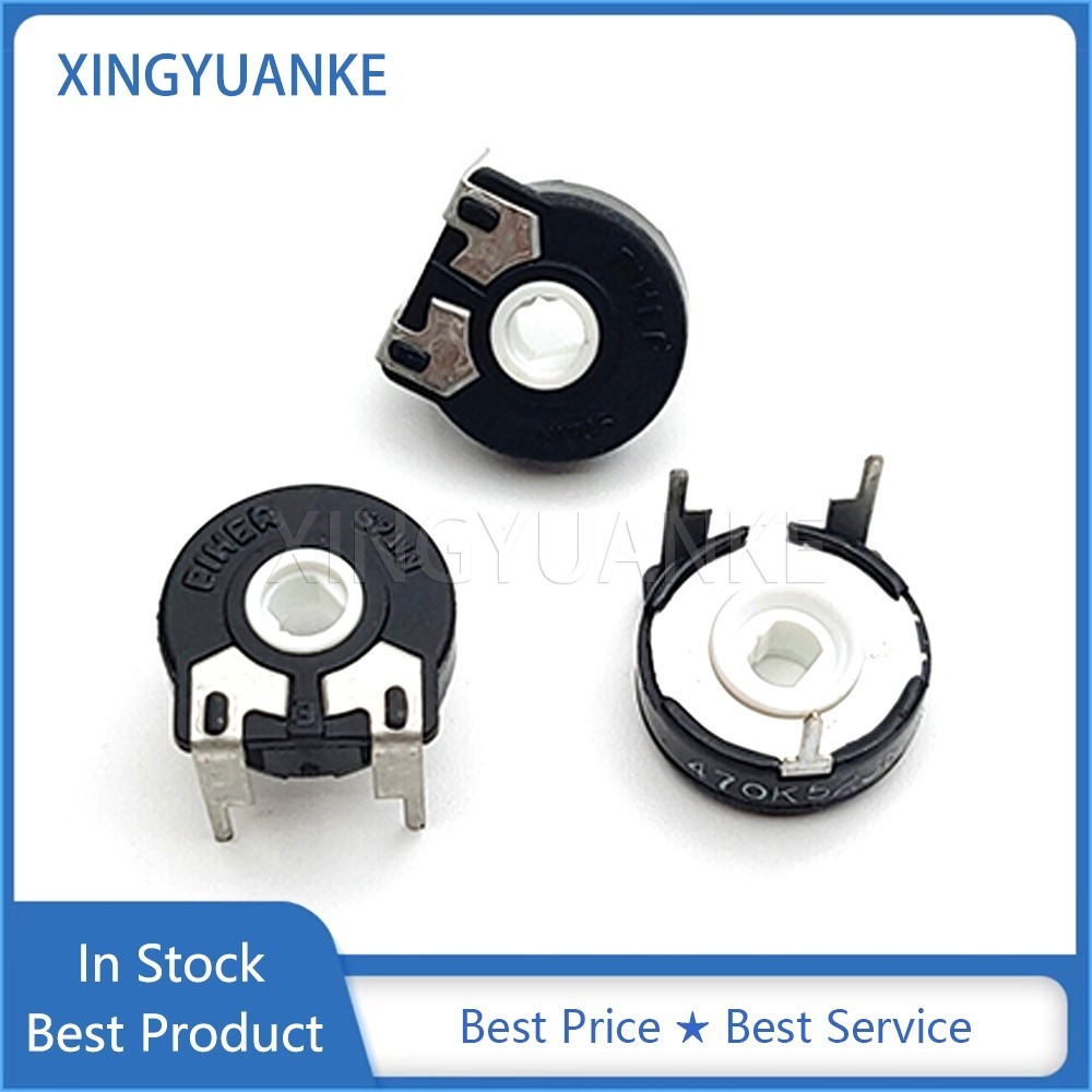 โพเทนชิโอมิเตอร์ PT15-470K PT15 470K B474 ปรับได้ 2 ชิ้น – โปรปัง