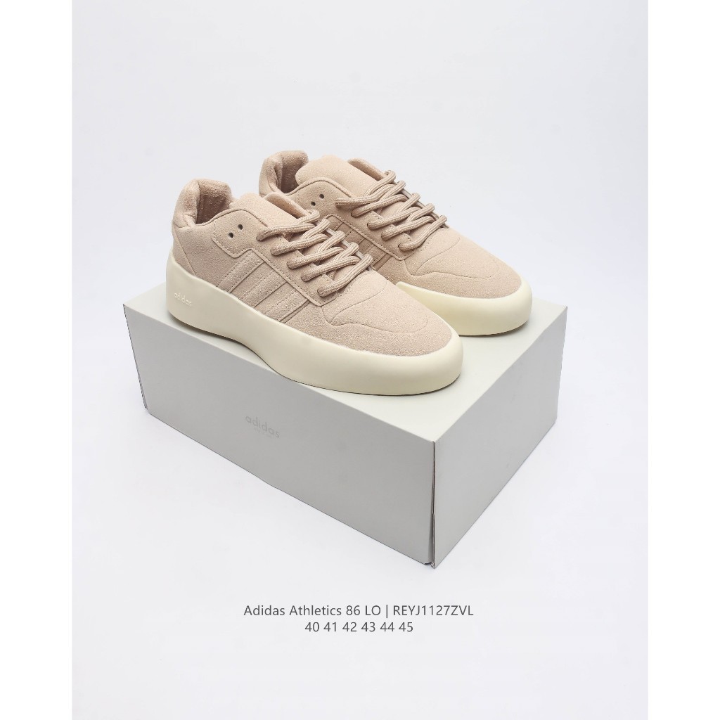 Adidas Joint FOG Fear Of God x Adidas Athletics 86 Lo Retro Thick-Soled Shoes