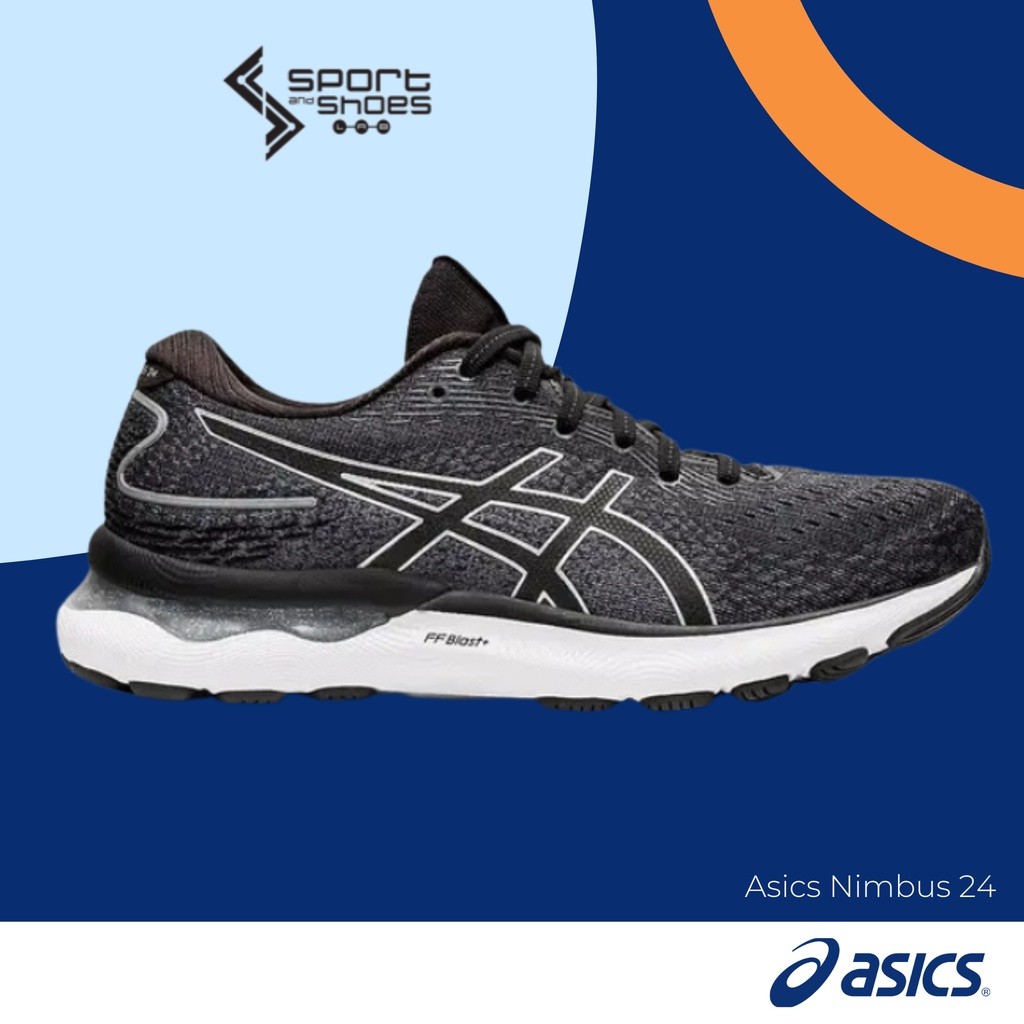 ♞,♘,♙[ซื้อแล้วไม่รับเปลี่ยนคืนทุกกรณี] Asics Gel-Nimbus24 (หน้ากว้าง) สำหรับผู้ชายเเละผู้หญิง jj
