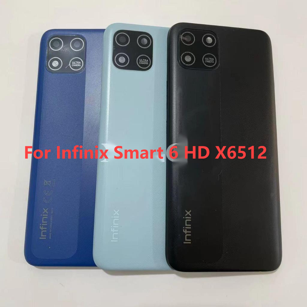 ฝาครอบแบตเตอรี่ด้านหลัง สําหรับ Infinix Smart 6 HD X6512