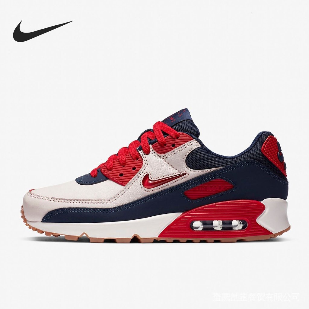 ♞,♘,♙Nike2022 Air Max 90 PRM 2023ผู้ชายBreathableสบายผ้าใบUltra Light Peasแฟชั่นสำหรับชาย รองเท้า t