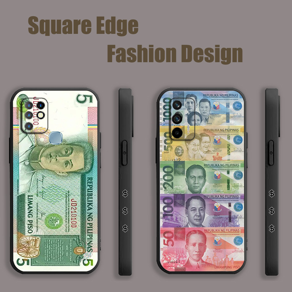 ปลอกสําหรับRealme 5 Pro C17 9 Narzo 50A 50 C51 53 V23 Plus 11 เงินPesชุดห้าpeso IAS02 เคสโทรศัพท์สแค