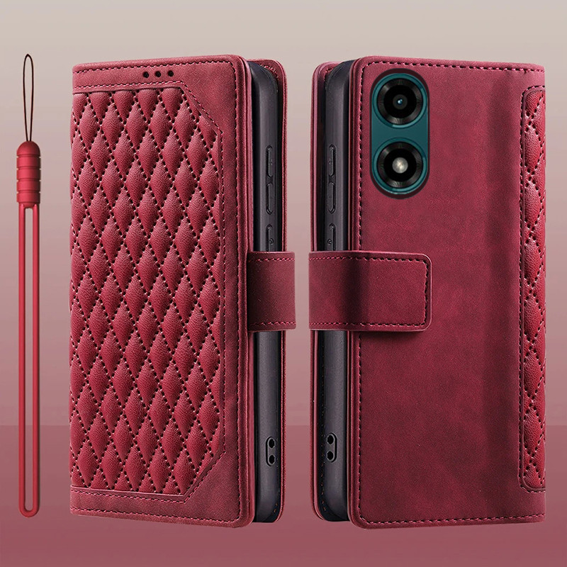 เคสโทรศัพท์มือถือหนัง ฝาพับ พร้อมช่องใส่บัตร สําหรับ ZTE Blade A34 ZTE Blade A34 A 34