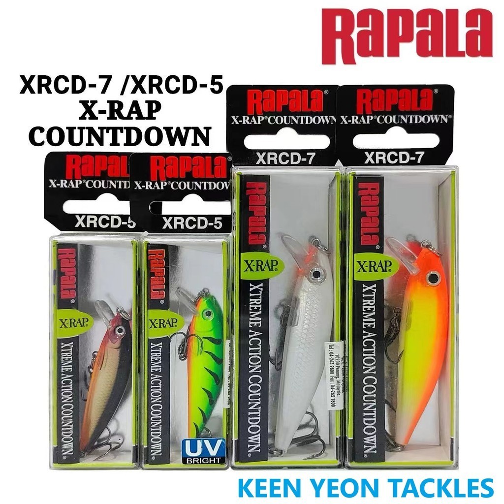 Rapala X-RAP ตกปลา LURE (XRCD-5 / XRCD-7)