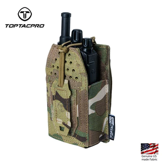 Toptacpro กระเป๋าวิทยุสื่อสารยุทธวิธี ขนาดเล็ก 8524