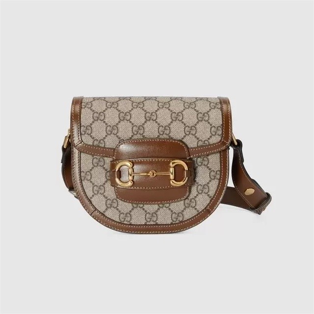 Gucci  อานม้าbagกระเป๋าสะพายข้างมินิ /แบรนด์เนม/ผู้หญิง/กระเป๋า gucci/Gucci bag/ เลข ที่：760191 siz