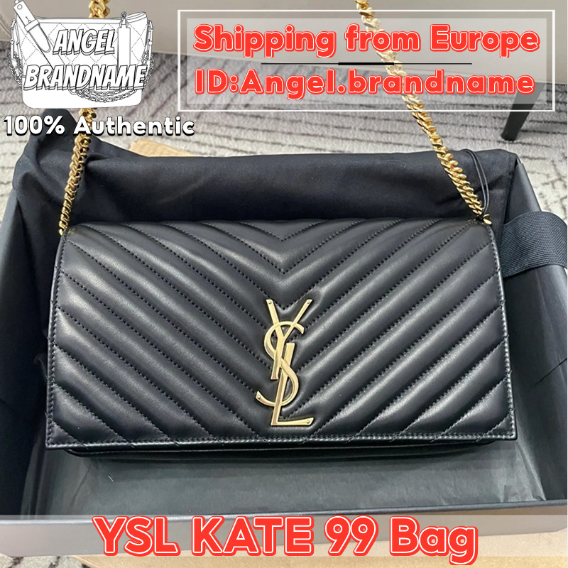 อีฟส์แซงต์โลรองต์ Saint Laurent/YSL Kate 99 Bag กระเป๋า สุภาพสตรี/กระเป๋าสะพายไหล่