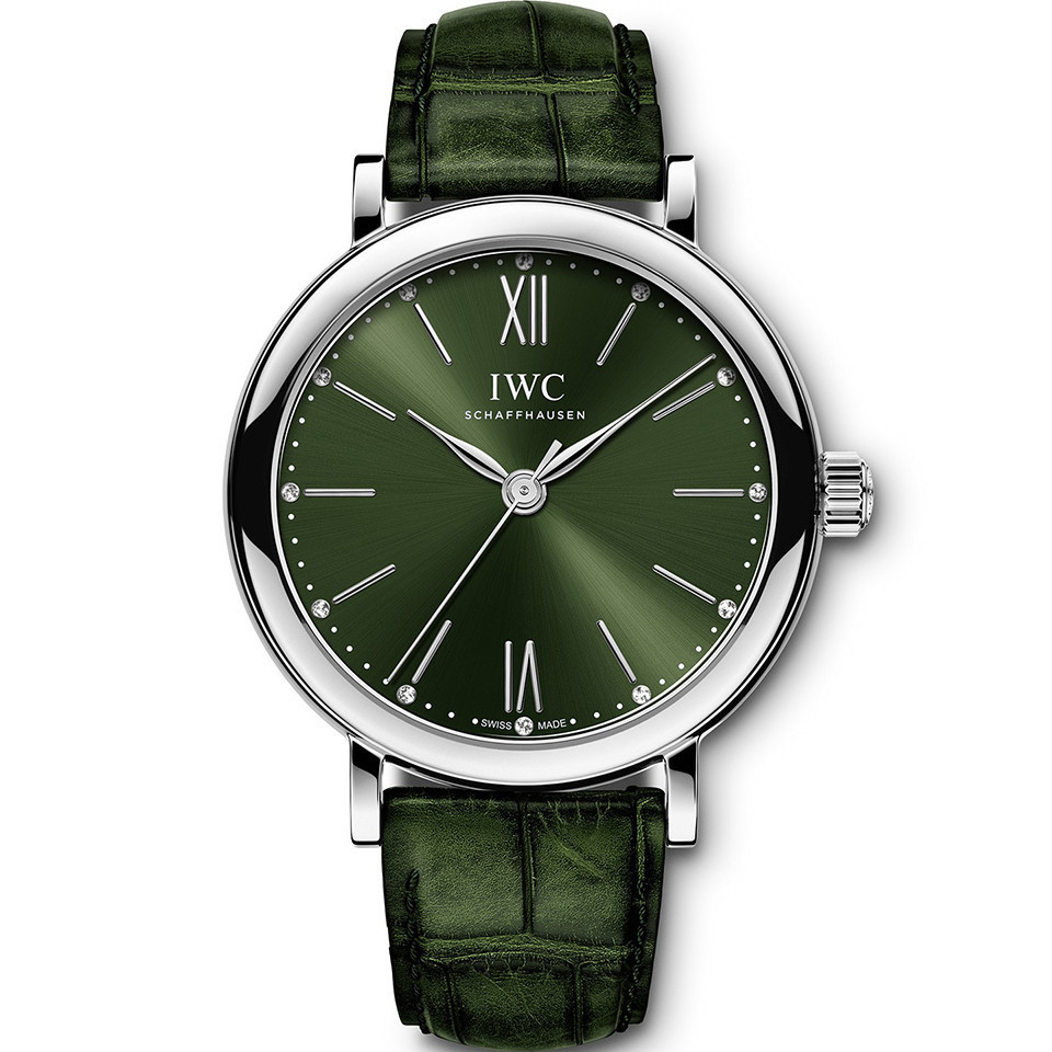 Iwc IWC IWC Baitao Fino นาฬิกาผู้หญิงอัตโนมัตินาฬิกาสุภาพสตรี IW357405