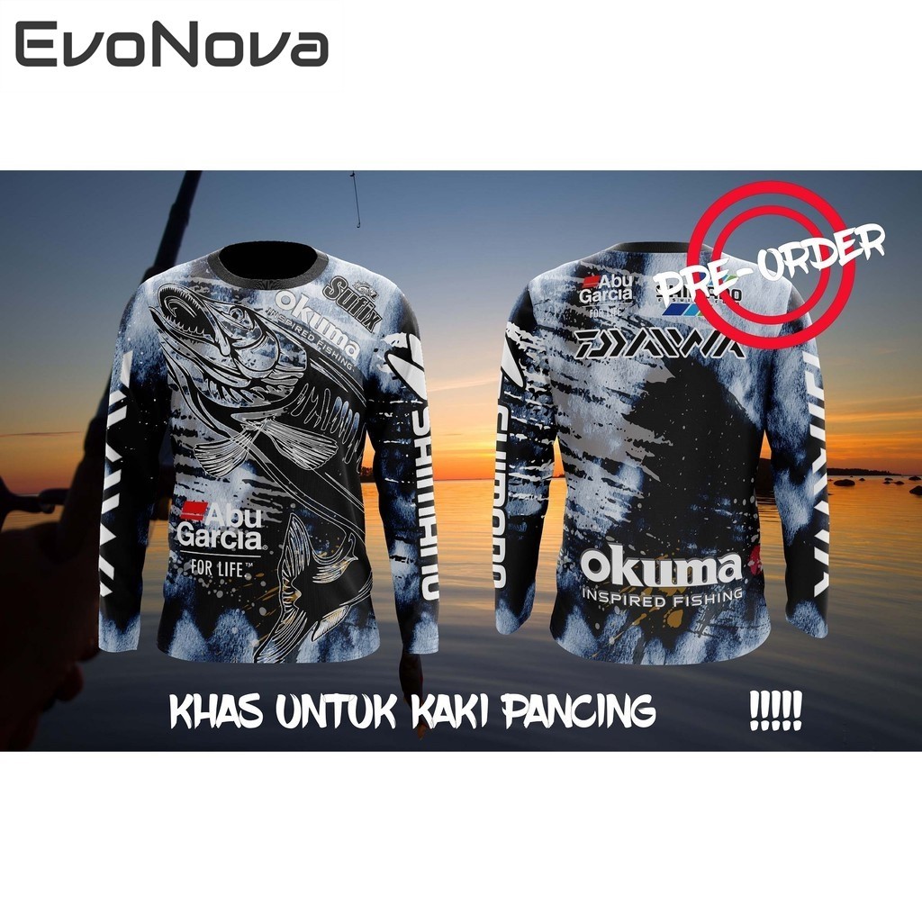 EvoNova เสื้อกีฬาแขนยาว ระบายอากาศได้ดี ป้องกันรังสียูวี สวมใส่สบาย แฟชั่นทันสมัย สําหรับผู้ชาย และผู้หญิง