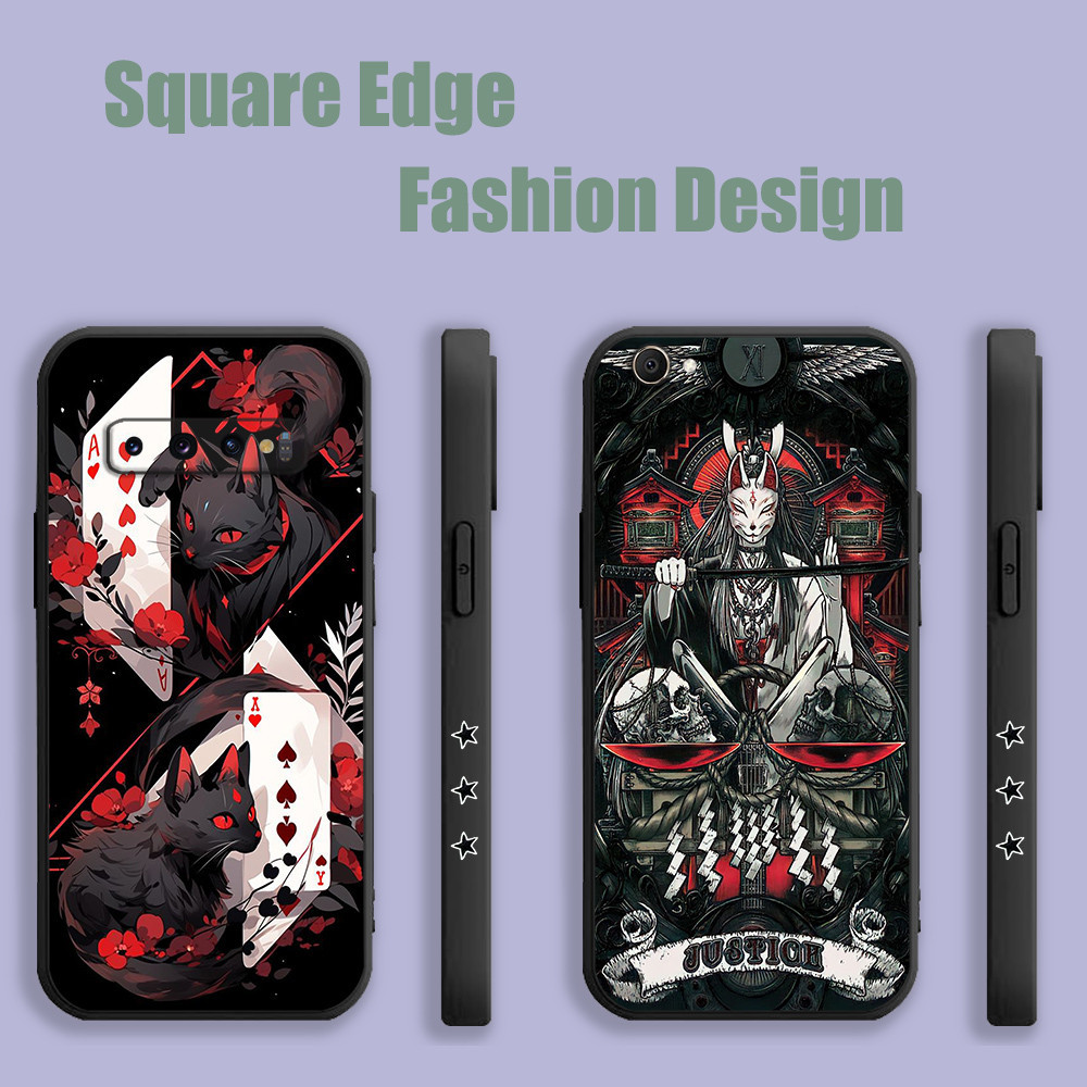 เคสสําหรับ infinix note 30 12 Pro 2023 GT 10 Hot 40 Pro 40i zero 30 สมาร์ท 8 การ์ตูนอะนิเมะ Red Blac