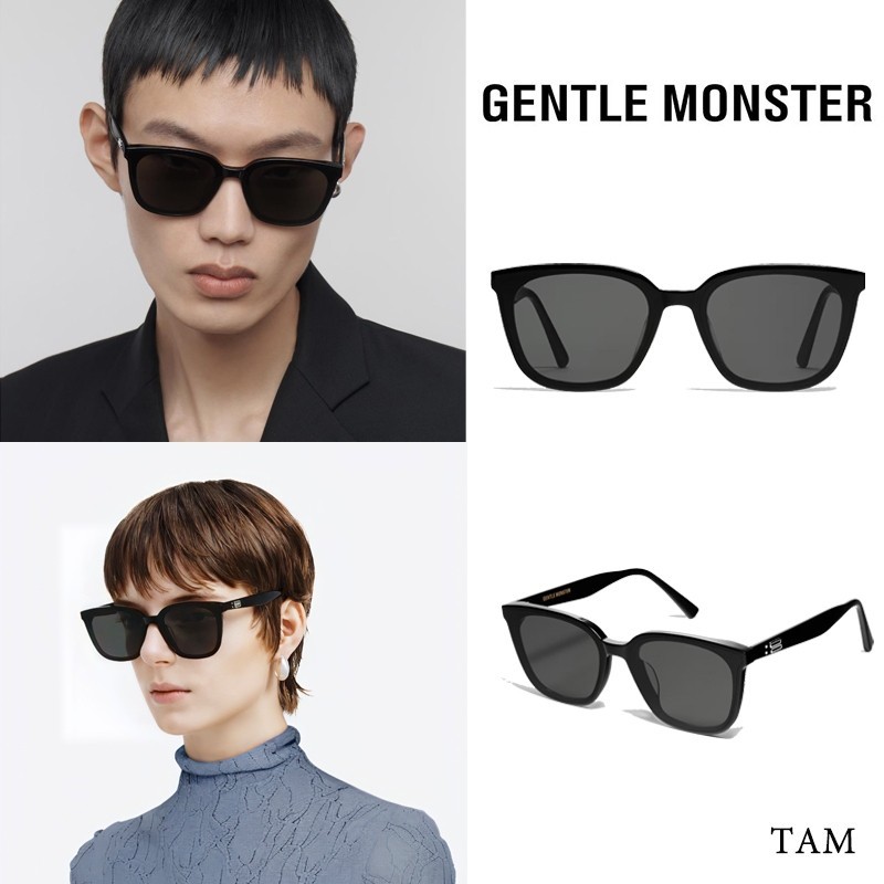 ♞GENTLE MONSTER TAM แว่นตากันแดด เลนส์โพลาไรซ์ สําหรับทุกเพศGMแว่นตา แว่นตาแฟชั่น แว่นกันแดด