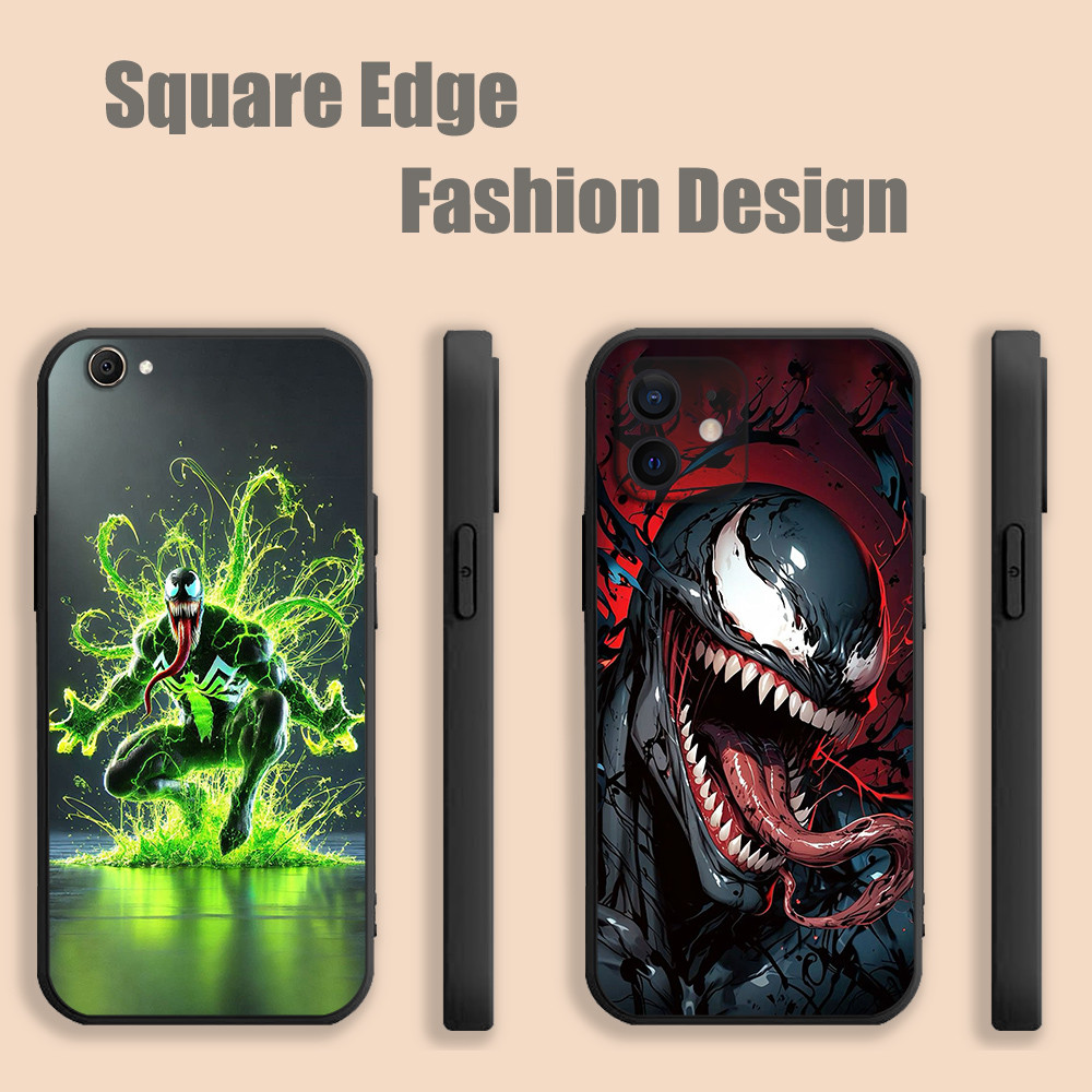 ปลอกสําหรับRealme C30 9 10 9i C31 C33 C55 11 pro Plus 5G C67 Note 50 Venom The Dark EssenceของSymbio