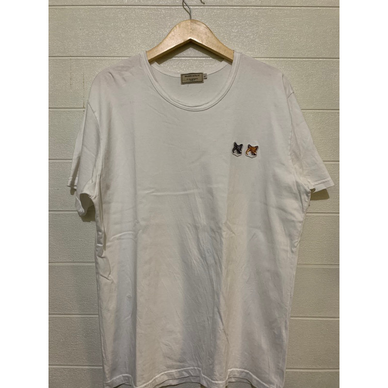 เสื้อยืด พิมพ์ลาย Maison Kitsune Fox