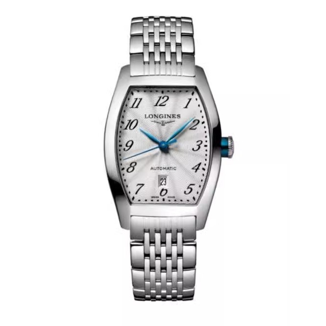 พร้อมสต็อก Longiness นาฬิกาทําสแตนเลสแบบดั้งเดิมนาฬิกากลไกอัตโนมัตินาฬิกาหญิง L2.142.4.73.6