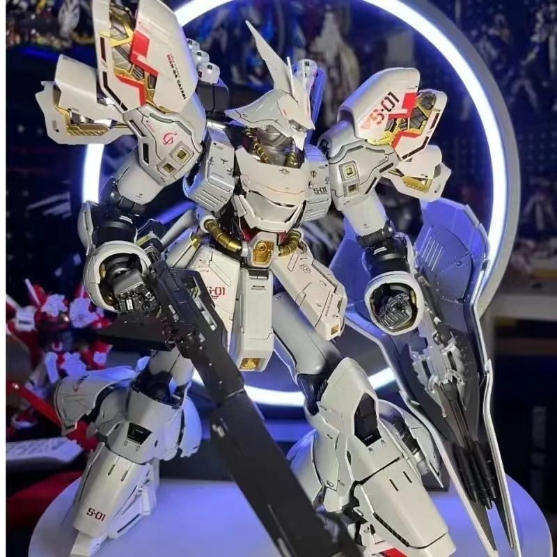 โมเดลสเปรย์ไข่มุก Sazabi MG1/100DABAN ของเล่นสําหรับเด็ก  Gundam series models