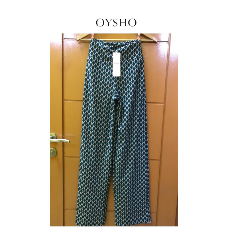 |Oysho|ใหม่ กางเกงขาบาน ของแท้ สําหรับผู้หญิง