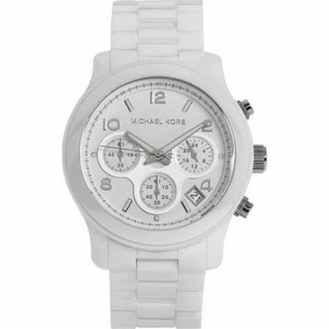 ♞ไมเคิล Kors เซรามิกนาฬิกาสีขาว MK5161 38mm