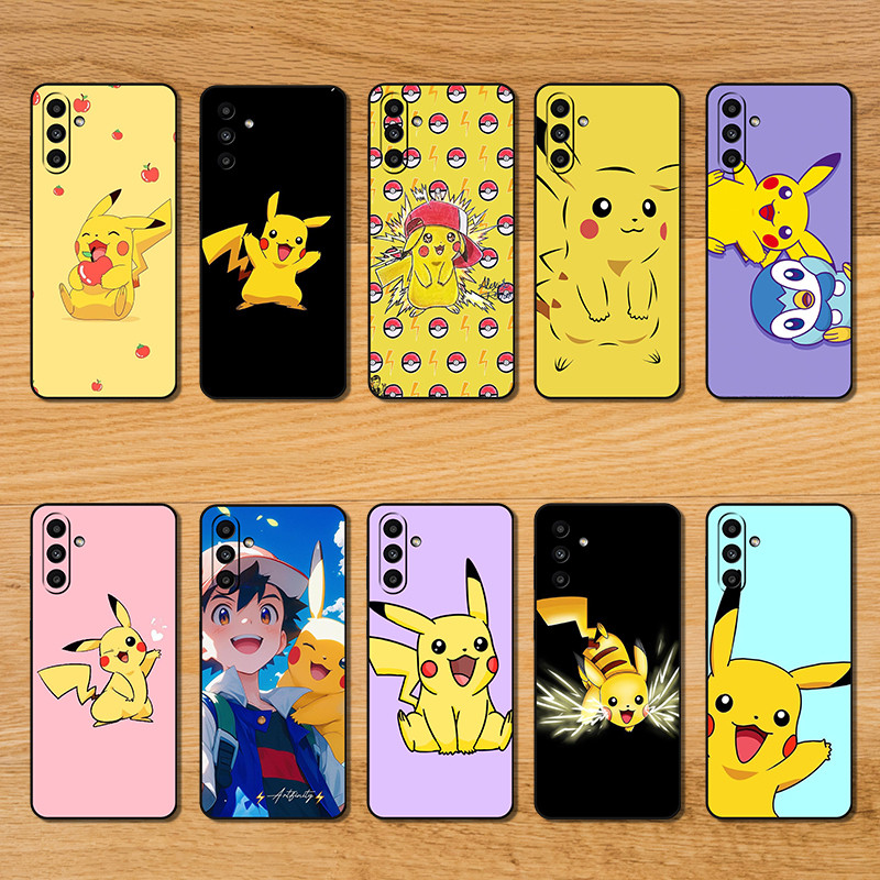 สําหรับ Samsung Galaxy M40 M40S M42 M54 M14 M34 M62 F54 Quantum 2 RB90 Pikachu โทรศัพท์มือถือป้องกัน