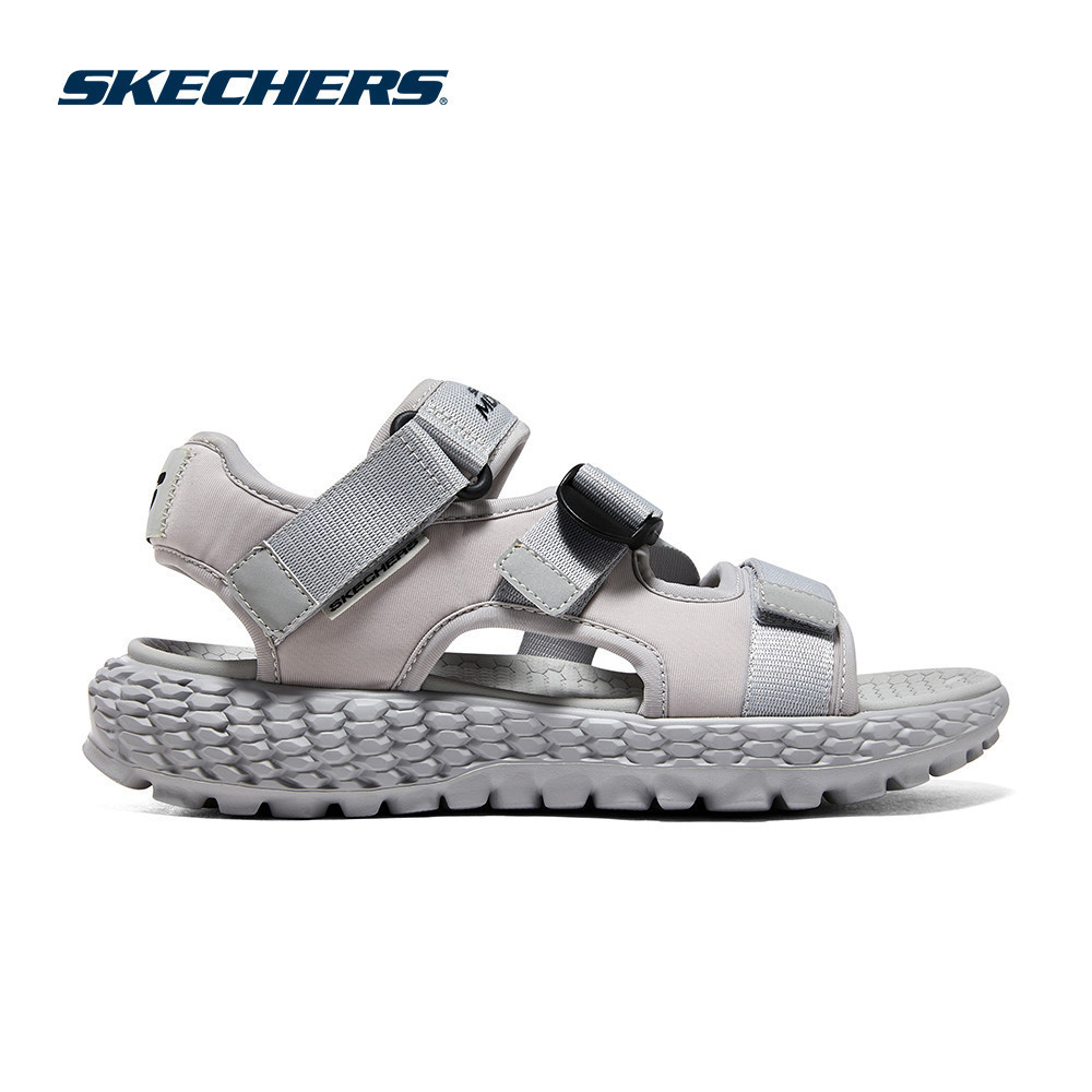 Skechers สเก็ตเชอร์ส รองเท้าแตะ ผู้ชาย Sport Monster Sandals - 894231-GRY