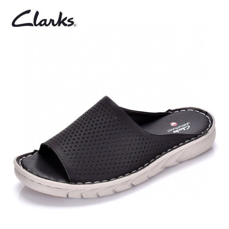 Clarks รองเท้าแตะลําลอง อเนกประสงค์ สวมใส่สบาย เหมาะกับเดินชายหาดกลางแจ้ง สําหรับผู้ชาย
