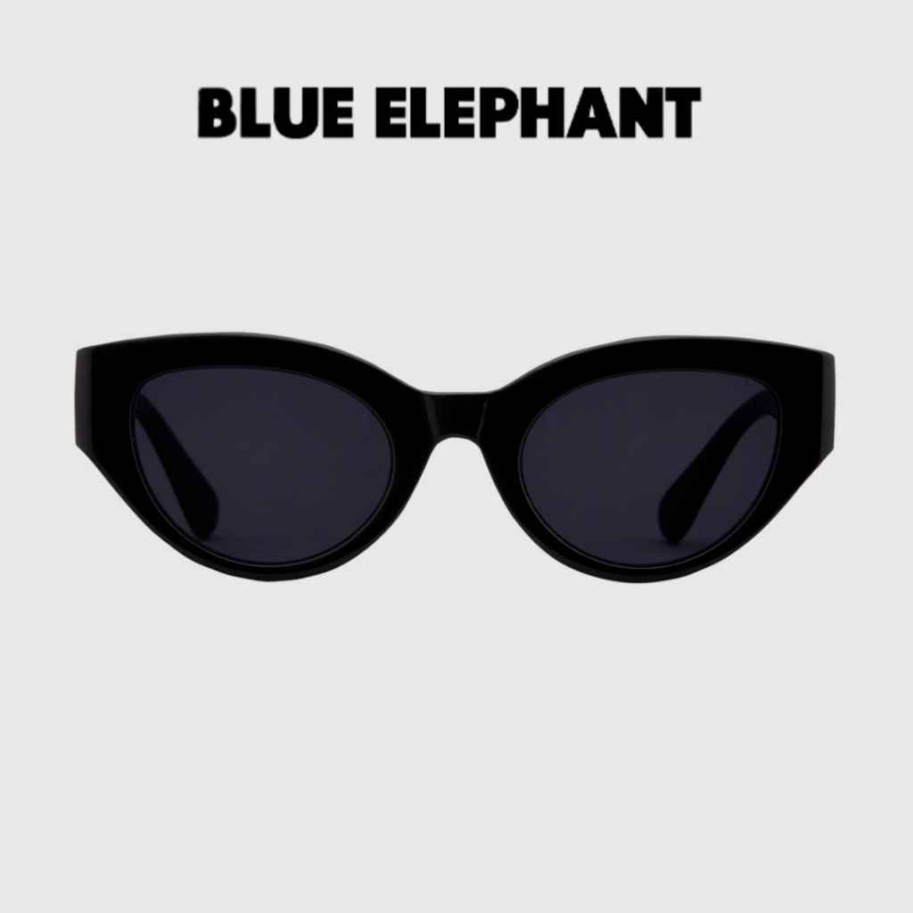[BLUE Elephant] ใหม่ แว่นกันแดด SUKEY สีดํา สไตล์เกาหลี สําหรับผู้ชาย / ผู้หญิง | แว่นตากันแดด ป้อง