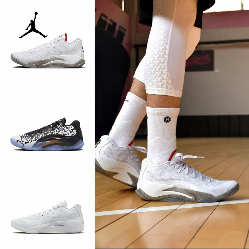 ♞,♘【  เคาน์เตอร์ของแท้】NIke Jordan Zion 3 รองเท้าบาสเกตบอล qw