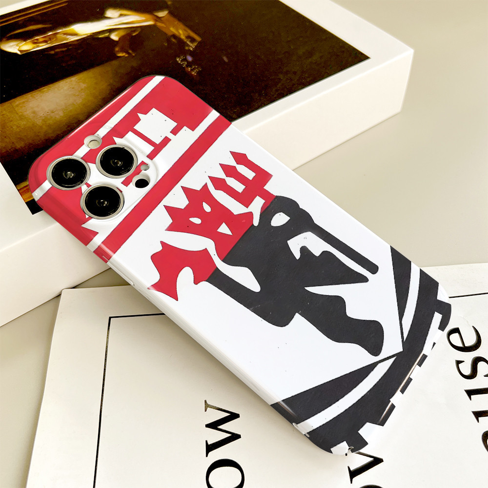เคสโทรศัพท์มือถือ ลายฟุตบอล Manchester Paris สําหรับ Apple iphone 11 13 12 14 15 Pro MAX 6 7 8 14 Plus iphone X XS XR XS MAX FLP