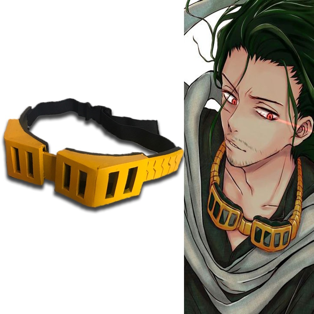 My Hero Academia Boku no Hero Academia Shouta Aizawa ผู้ชาย คอสเพลย์ อุปกรณ์ประกอบฉาก ที่คาดผม แว่น